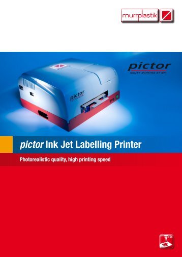 pictor Ink Jet Labelling Printer - Murrplastik Systemtechnik