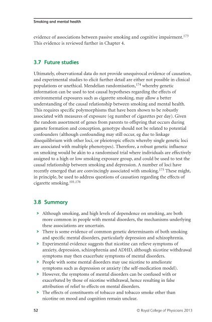 Smoking and mental health - NCSCT