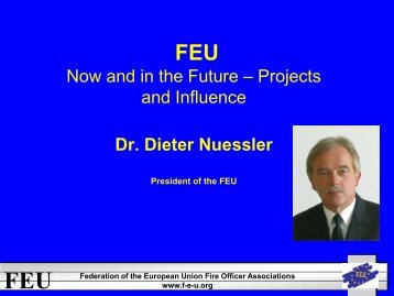 FEU Federation of the European Union Fire Officer Associations