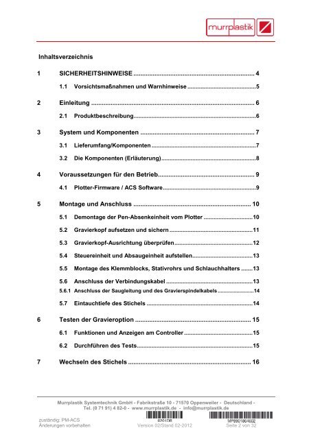 MVPS G3 G - Murrplastik Systemtechnik