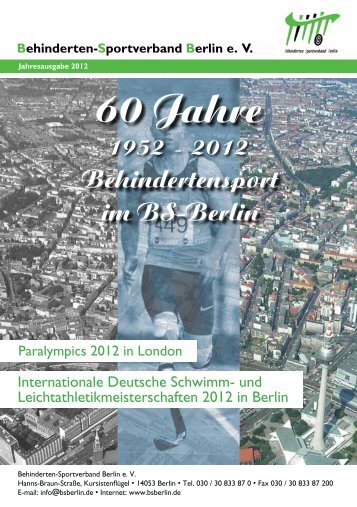 60 Jahre - Behinderten-Sportverband Berlin e.V.