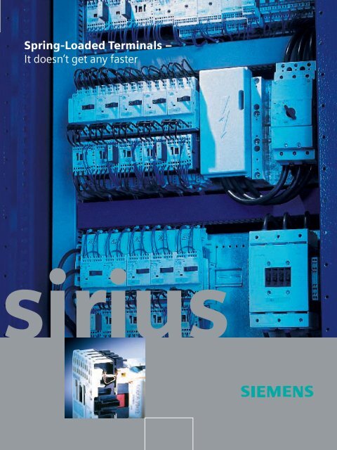 SIKOSTARTTM 3RW34 - Siemens Industry, Inc.