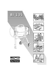 recambios hormigonera bi 135 - Altrad Benelux