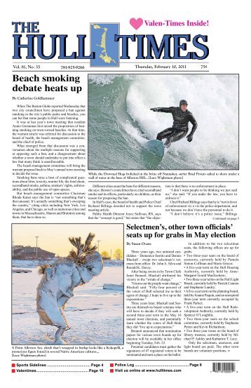 Beach smoking debate heats up - The Hull Times