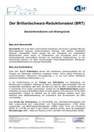 BRT Basisinformationen und HintergrÃ¼nde - Analytik in Milch ...