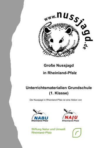 Unterrichtsmaterial 1. Klasse - GroÃe Nussjagd in Sachsen