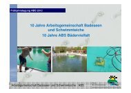 Vortrag Dr. Spieker Bruns 10 Jahre ABS.pdf - abs-naturbad.de