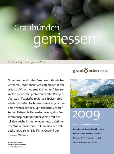 GraubÃ¼nden - Wein FlÃ¤sch