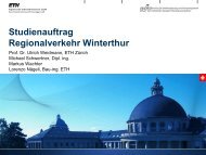 Lorenzo Nägeli zur ETH-Studie regionaler ÖV Winterthur - RWU