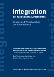 Integration der auslÃ¤ndischen ArbeitskrÃ¤fte - Informationsstelle fÃ¼r ...