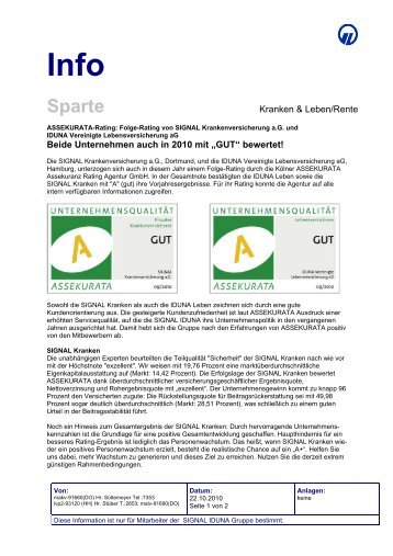 Neuer Tarif in der Verbundenen ... - Vd-west.de