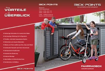 Fahrradbox - Bick-Points