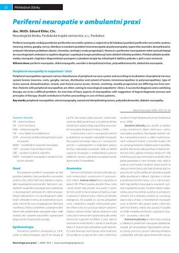 OtevÅ™Ã­t - Neurologie pro praxi