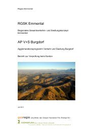 RGSK Emmental AP V+S Burgdorf - Region Emmental