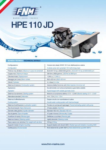 8 SCHEDA_HPE110JD - FNM-MARINE....