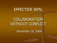 Collaboration Without Conflict - Tustin Unified School District