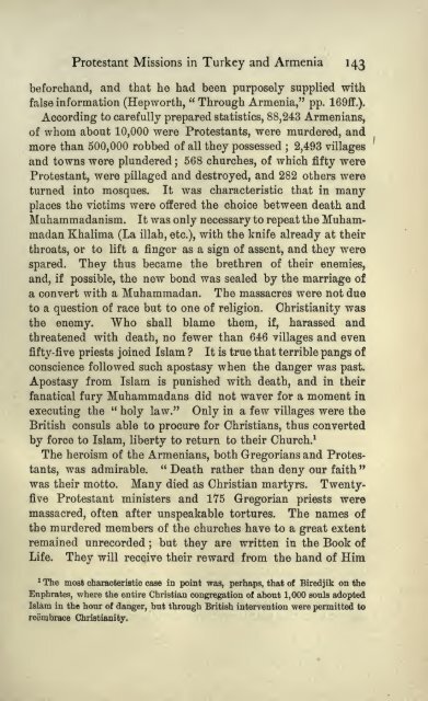 A History of Protestant missions in the near East