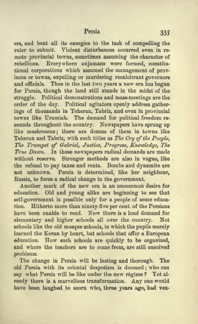 A History of Protestant missions in the near East