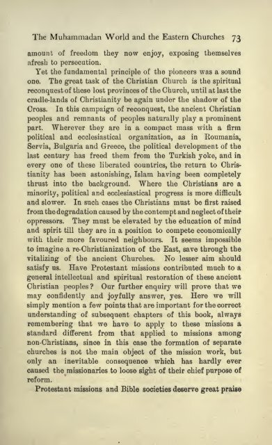 A History of Protestant missions in the near East