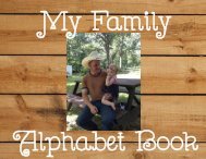 My Family Alphabet Book - Boyers