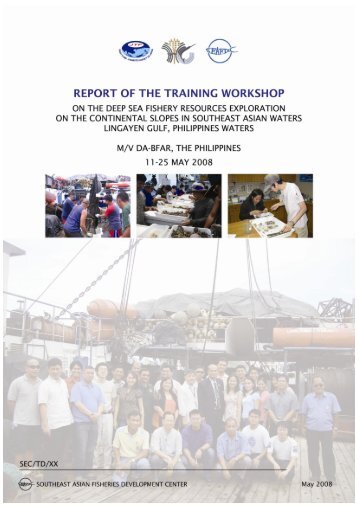 Report of the Training Workshop on the Deep Sea ... - SEAFDEC