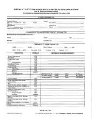 Pre-Participation Physical Examination Form - Part B