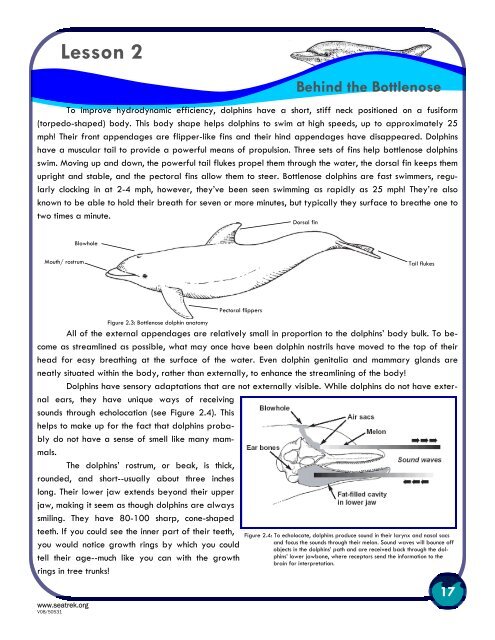 LESSON 2 - SeaTrek Programs