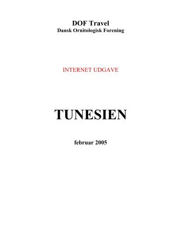 TUNESIEN - DOF Travel