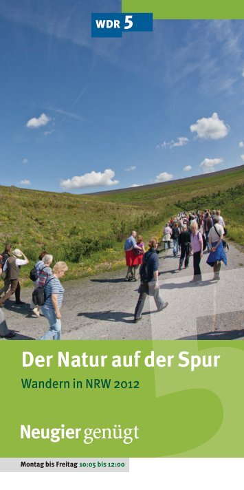 Der Natur auf der Spur - WDR 5