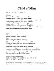 Child of Mine - Christian music 4 Praise And Worship