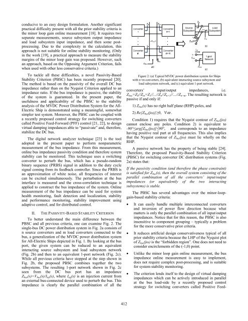 Stability Analysis of an All-Electric Ship MVDC Power Distribution ...