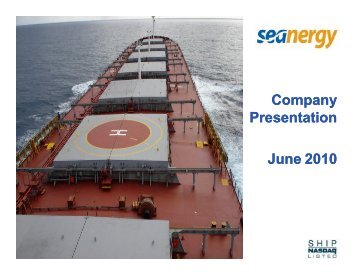 View PDF - Seanergy Maritime Holdings Corp.