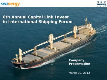 View PDF - Seanergy Maritime Holdings Corp.