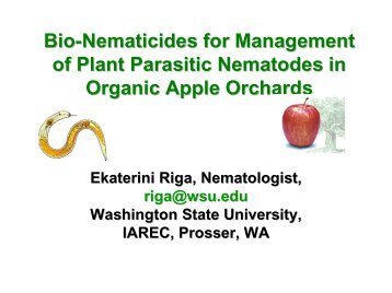 Bio-Nematicides for Management of Plant Parasitic Nematodes in ...