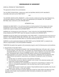 2012 Memorandum of Agreement - Mark Fullmer