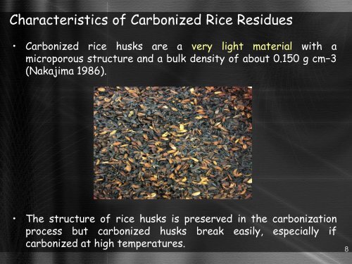 Effects of Rice Husk Biochar Produced under Slow Pyrolysis on ...