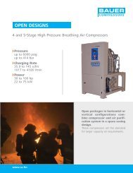 OPEN DESIGNS - Bauer Air Compressors