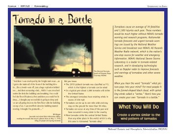 Tornado in a Bottle - NOAA Celebrates 200 Years of Science ...