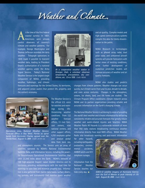 NOAA Celebrating 200 Years of Science, Service, and Stewardship