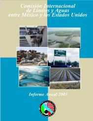 Comisión Internacional de Límites y Aguas entre México y los ...