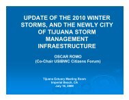 update of the 2010 winter storms, and the newly city of tijuana storm ...