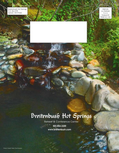 A Place to BringLife Into Balance - Breitenbush Hot Springs
