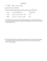 Worksheet 6