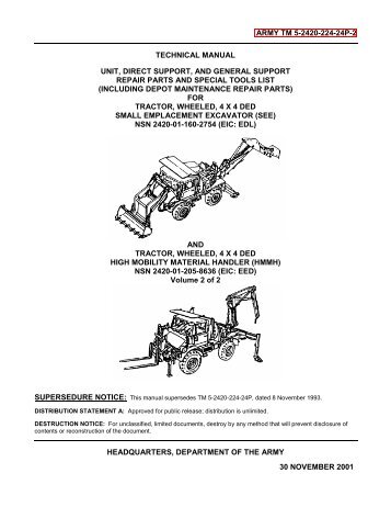 TM 5-2420-224-24P-2 US Army - Rocky Mountain Moggers