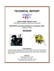 Technical Report - the Marine Advanced Technology Education ...