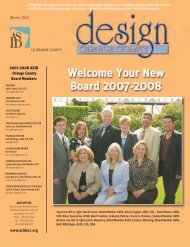 ASID OC Winter 2007 Newsletter - ASID Orange County Chapter