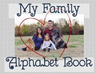 My Family Alphabet Book