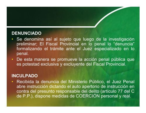 Derecho Procesal Penal en Gotitas