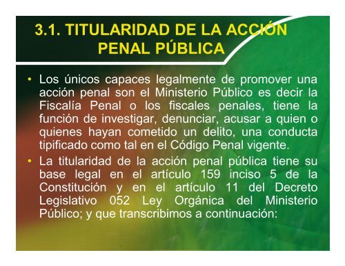 Derecho Procesal Penal en Gotitas