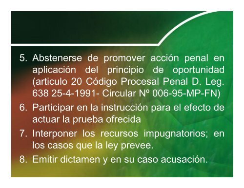 Derecho Procesal Penal en Gotitas